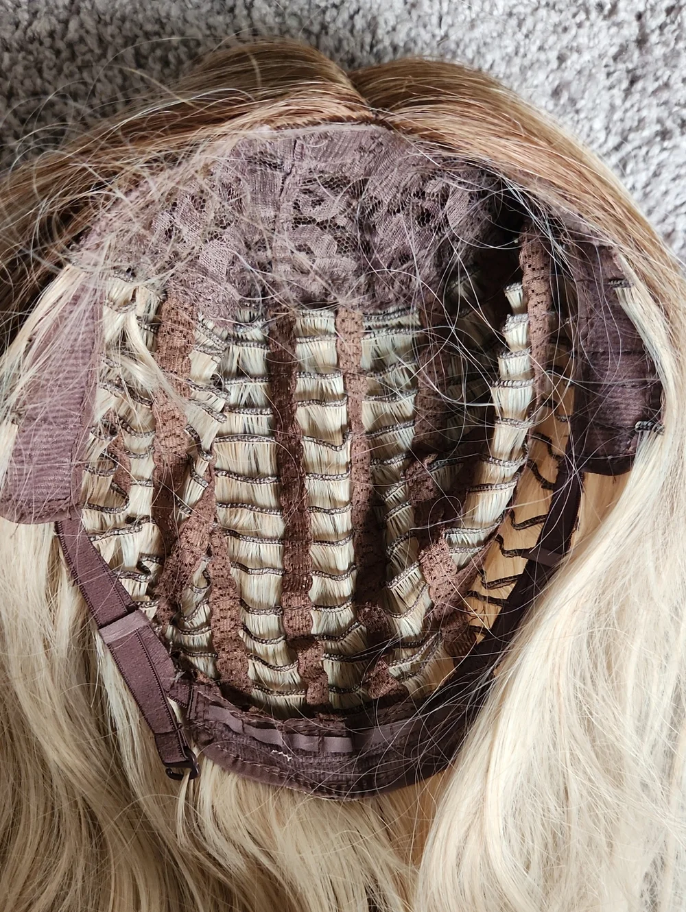 Warm Blonde Ombre Wig